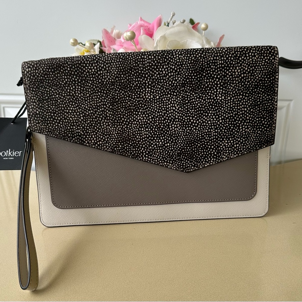 Brand New Botkier Cobble Hill Flap Clutch - Picture 1 of 8